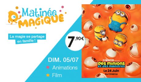 Les Matinées Magiques à vivre en famille au Kinepolis Béziers
