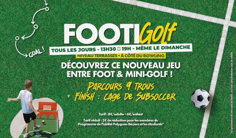 FootiGolf : Le rendez-vous fun de votre shopping