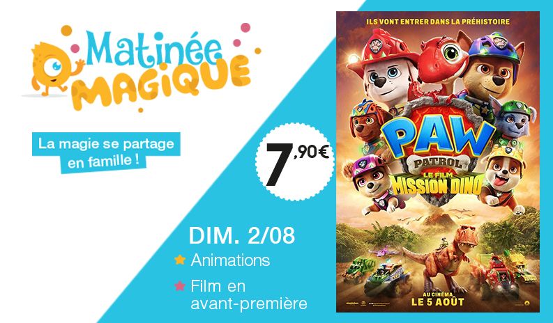 Une Matinée Magique avec la Pat' Patrouille au Kinepolis Béziers !