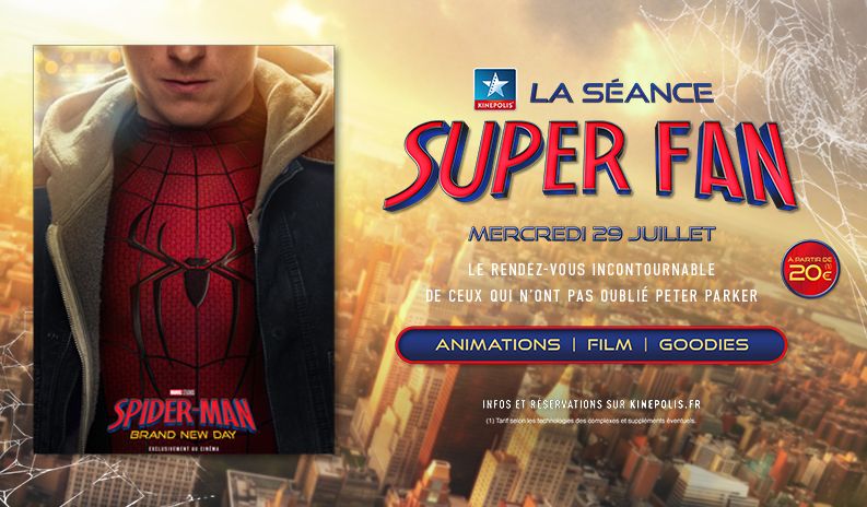 Spider-Man s'invite au Kinepolis Béziers pour une Séance Super Fan !