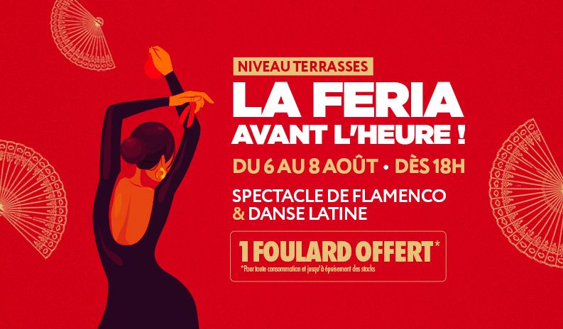 La Feria s'invite au Polygone Béziers du 6 au 8 août !