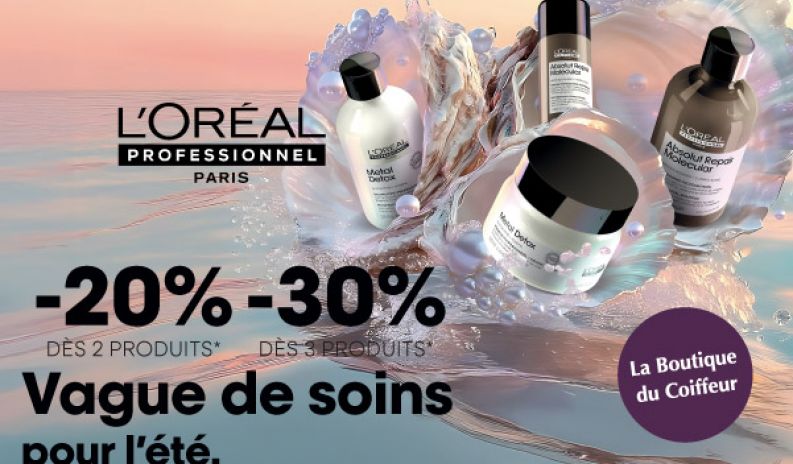 Les bons plans de l'été chez La Boutique du Coiffeur