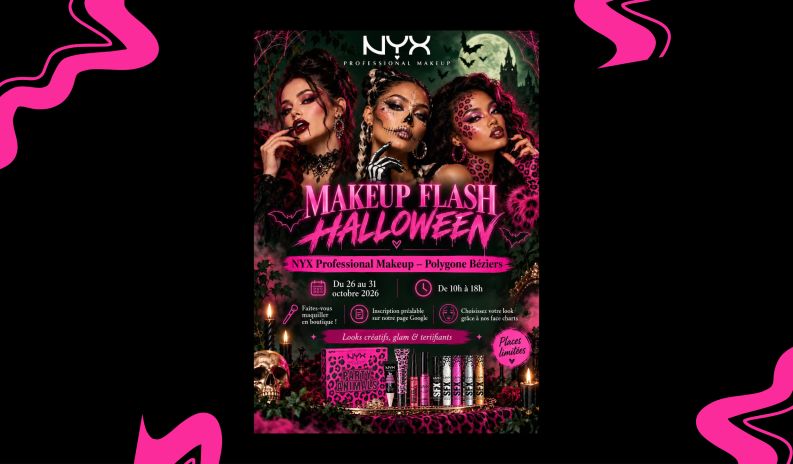 Makeup Flash Halloween chez NYX !