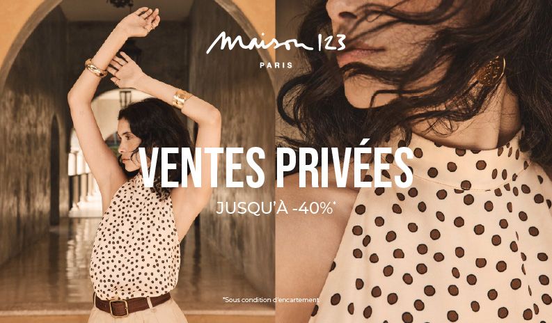 L'été commence avec de belles réductions chez Maison 123